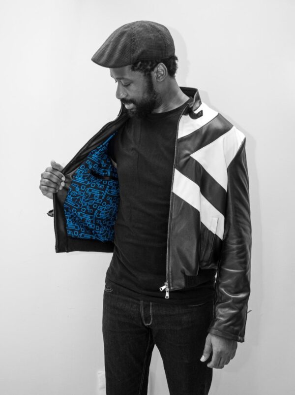Lamb nappa leather jacket - Image 3